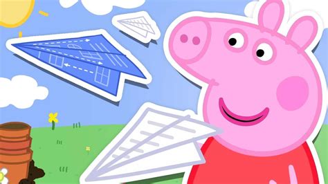 Peppa Pig Flies A Paper Plane 🐷 ️ Peppa Pig Official Channel Family Kids Cartoons - YouTube