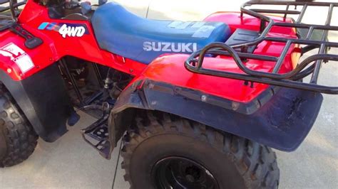 1987 Suzuki 300 Quadrunner Parts