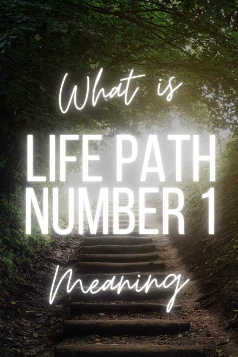 The Significance of Life Path Number 1 in Numerology: Deep Meaning And ...