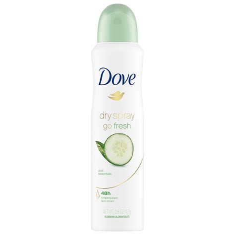 Dove Dry Spray Antiperspirant Deodorant Cool Essentials 3.8 oz - Walmart.com - Walmart.com