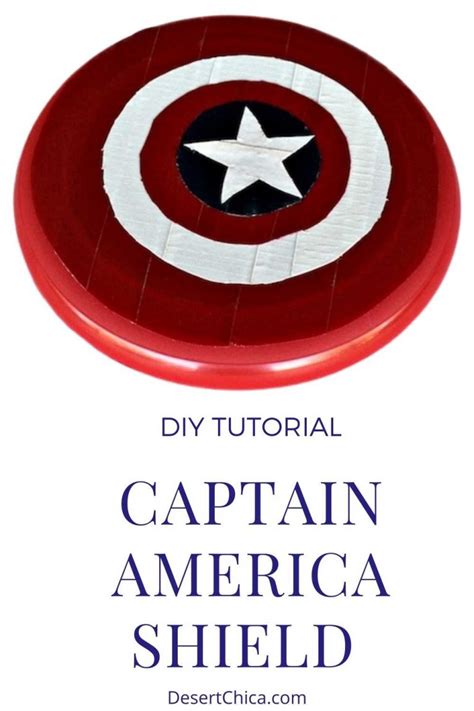 DIY Captain America Shield | Desert Chica