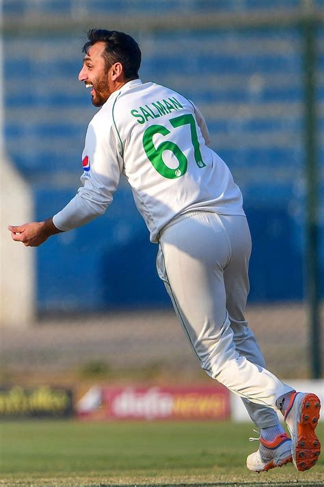 Agha Salman finished the day with three wickets | ESPNcricinfo.com