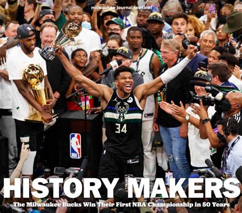 Relive the Milwaukee Bucks championship season with our book