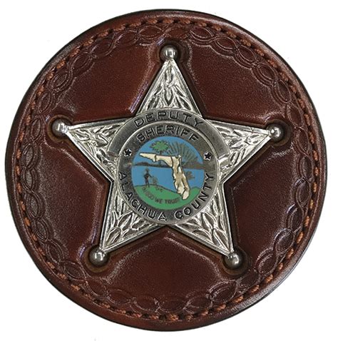 FLORIDA - 5 Point Star | Badge holders, Leather, Police badge