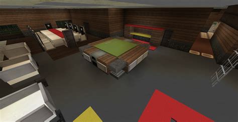 Log Cabin with Modern Interior Minecraft Map