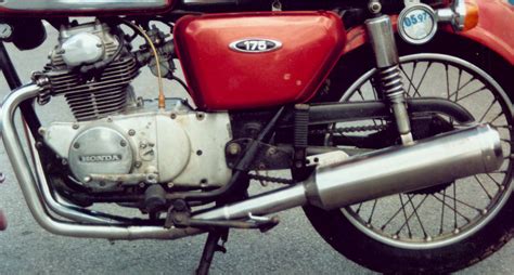 Honda cb175 muffler