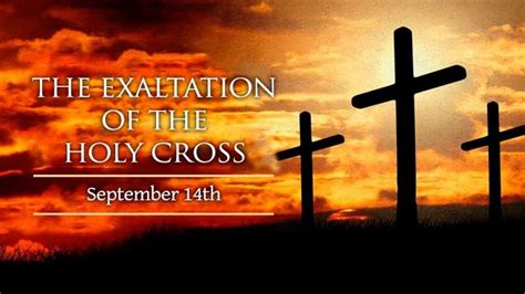 Daily Mass, Monday 14 September 2020. the Exaltation of the Holy Cross ...