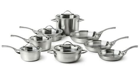 Calphalon Contemporary Stainless Cookware Set — Tools and Toys