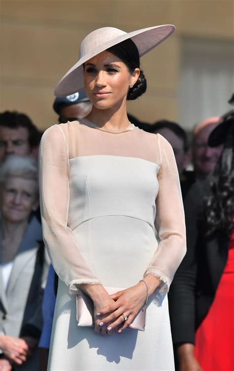 Meghan Duchess of Sussex at a Garden Party at Buckingham Palace in ...