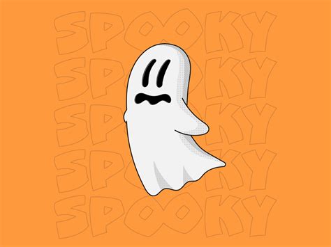 Halloween Ghost Gif by Kuang Tang on Dribbble