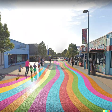 What Carytown could look like if car traffic was removed (credit to @betterstreetsai on Twitter ...