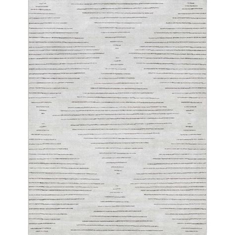 Well Woven Gray Beige 7 ft. 7 in. x 9 ft. 10 in. Flat-Weave Apollo ...
