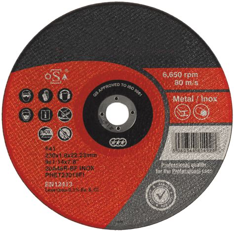 Abrasive Metal Cutting Discs - Cutting & Grinding Discs