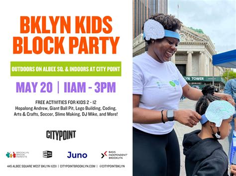 Free Bklyn Kids Block Party at City Point Saturday, May 20 | Brooklyn Bridge Parents - News and ...