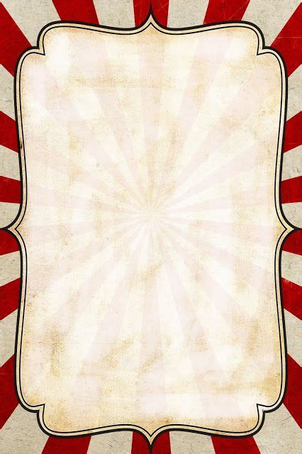 Carnival Posters Template