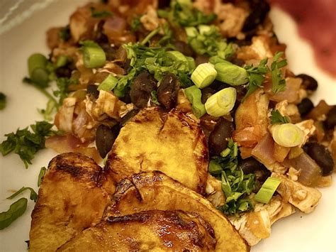 Cuban Black Bean Chicken with Plantains – Cut 2 the Recipe Online Recipe Book