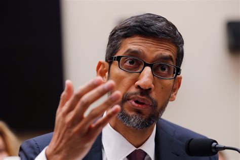 Sundar Pichai says more than 100 Google employees were working on a censored China search engine ...