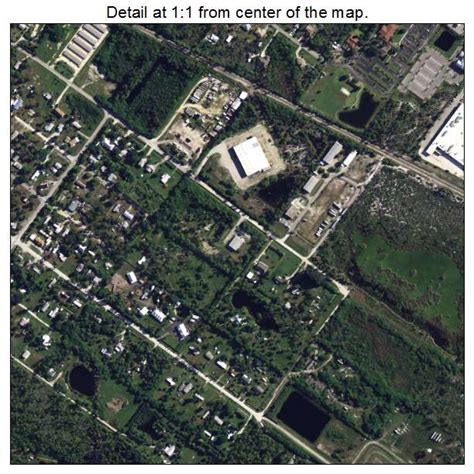 Aerial Photography Map of Roseland, FL Florida