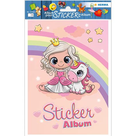 Sticker album for kids - Collecting stickers with HERMA sticker albums