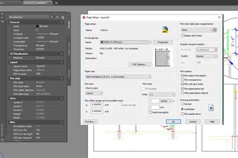 Autocad Screen Layout