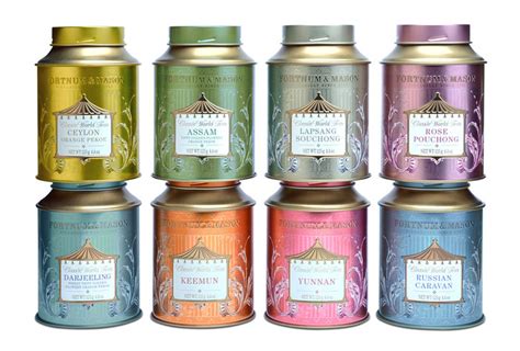 Fortnum & Mason Tea: Classic World Tea — The Dieline | Packaging & Branding Design & Innovation News