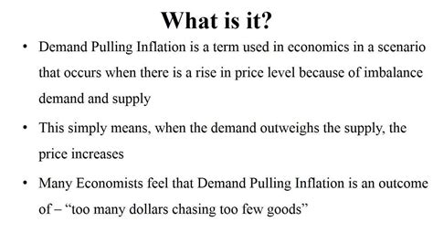 Demand-pull Inflation Is Best Described as a Situation in Which