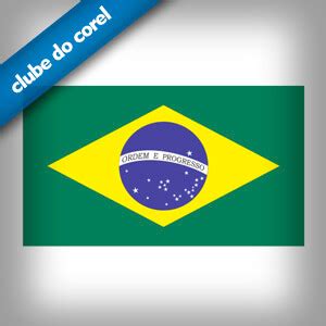 Bandeira do Brasil Vetorizada (CDR) | Clube do Corel