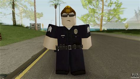 Roblox (LAPD) Skin for GTA San Andreas