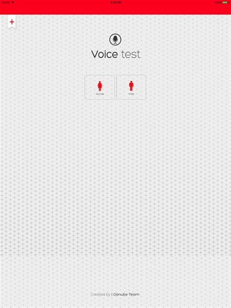 Voice Test on the App Store