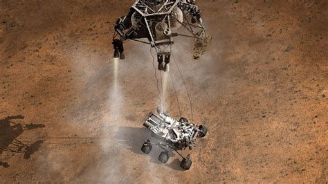 Curiosity: Zie hoe de Marsrover landt | Wibnet.nl