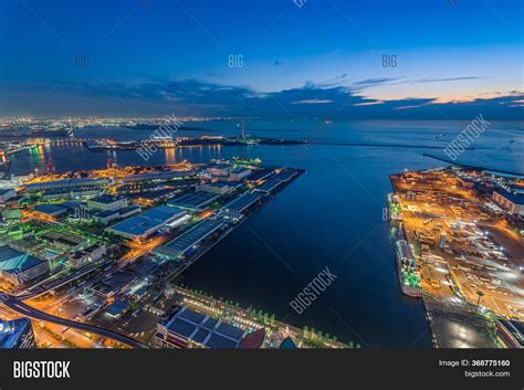 Areal View Osaka Port Image & Photo (Free Trial) | Bigstock