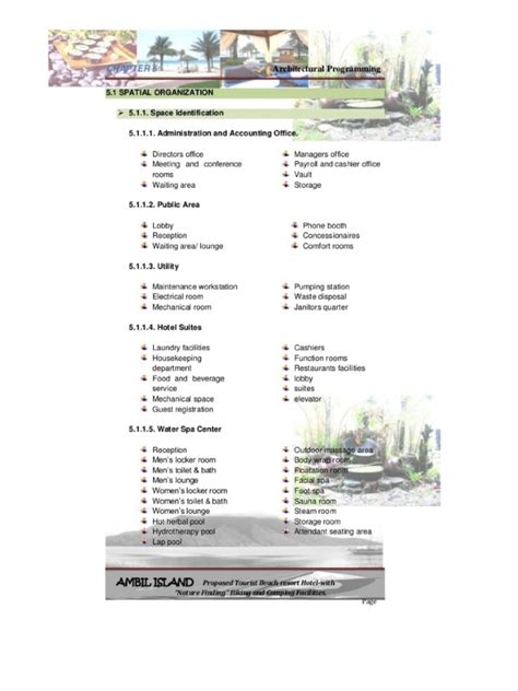 Example of Architectural Programming | PDF