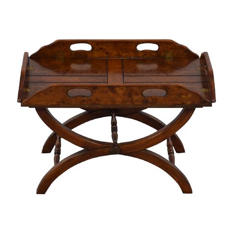 Side Folding Wood Coffee Table | 88% Off | Kaiyo