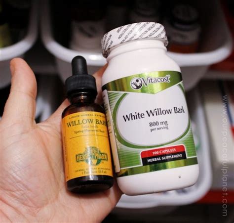 Herbal Aspirin : White Willow Bark