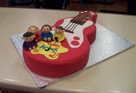 Wiggles Guitar Cake