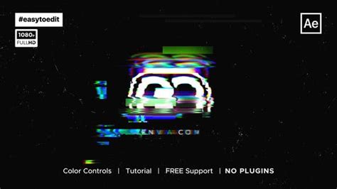 Glitch Logo Animation, Video Templates - Envato Elements