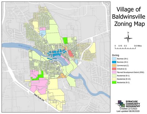 Village of Baldwinsville Zoning (Map PDF) - Syracuse Community Geography