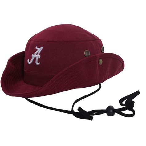 Alabama Crimson Tide Top of the World Angler Bucket Hat - Crimson ...