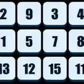 Numbers Sliding Puzzle - Free Online Games - 🕹️ play on unvgames