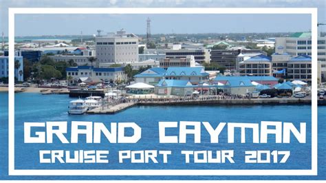 Grand Cayman Carnival Port Map