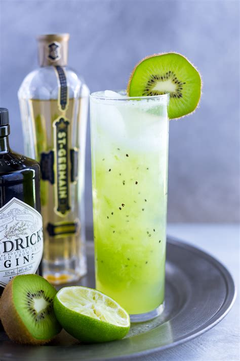 Green Goddess Kiwi Cocktail - Taming of the Spoon