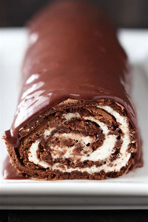 chocolate jelly roll cake