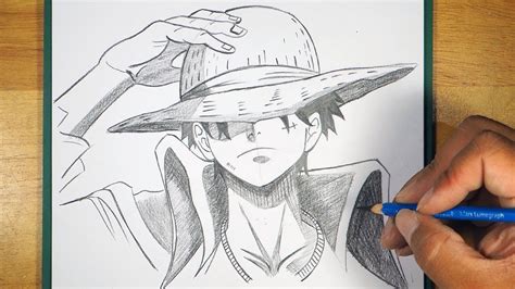 How to Draw Monkey D Luffy | Step by Step Tutorial