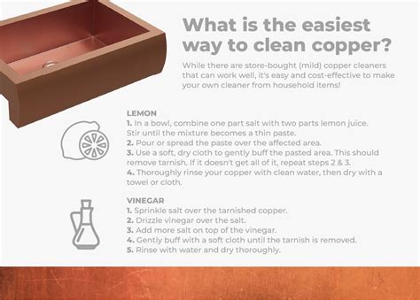 How to clean copper