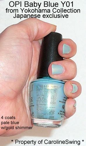 Opi Yokohama Baby Blue Nail Polish 1 | Exclusive to Japan ...