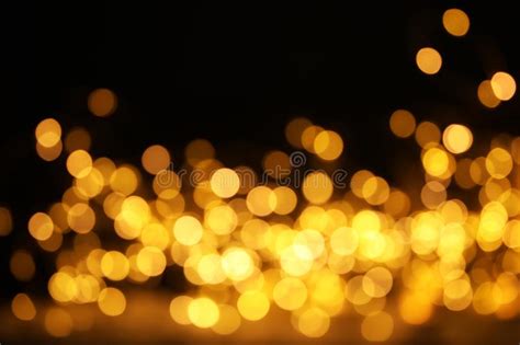 Gold Glitter with Bokeh Effect Stock Image - Image of background, brilliance: 141106477