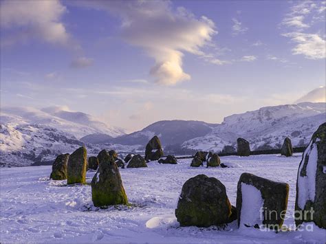 Castlerigg Stone Circle Winter No2 Photograph by George Hodlin - Fine Art America