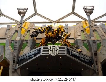 Singapore July 30 2018 Transformers Ride Stock Photo 1185242437 ...