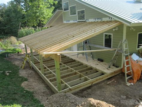 Shed Roof Attached To House