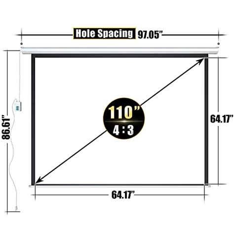 How Large are 90, 100, 110, 120, 150-inch Projector Screens? - Family Is First